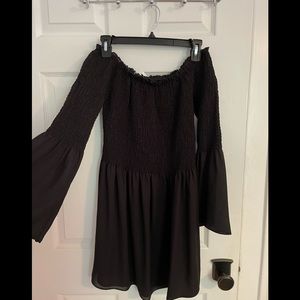 ASOS Long Sleeve Black Dress. Size 8.